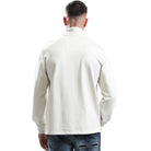 Marshall Artist Microsphere ¼ Zip Sweatshirt - 040 Ecru - Escape Menswear