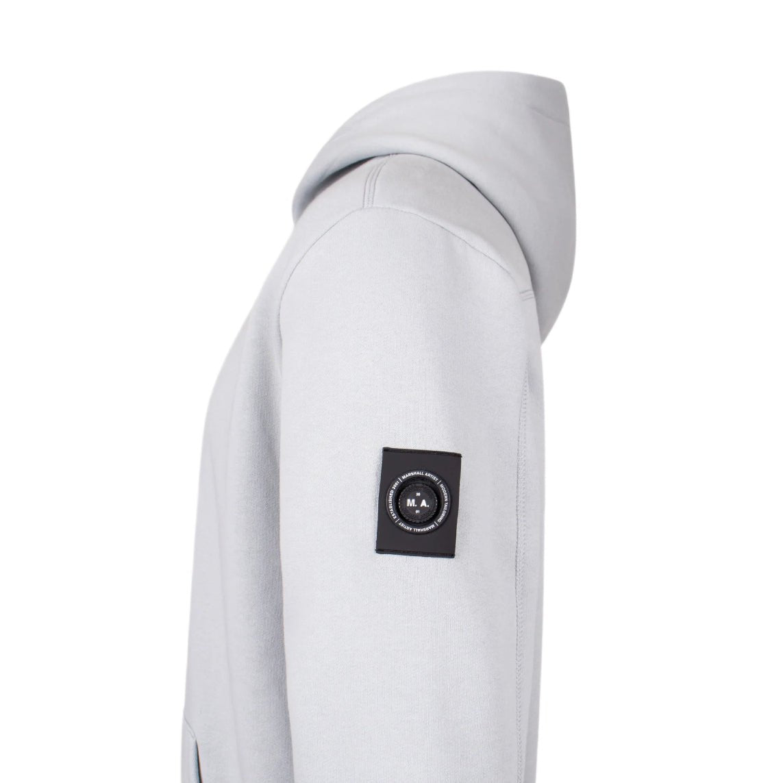 Marshall Artist MSATM11006 OTH Hoodie - 102 Ghost Grey - Escape Menswear