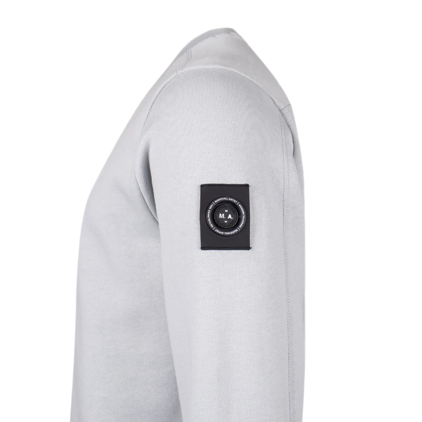 Marshall Artist MSATM11007 Siren Sweatshirt - 102 Ghost Grey - Escape Menswear