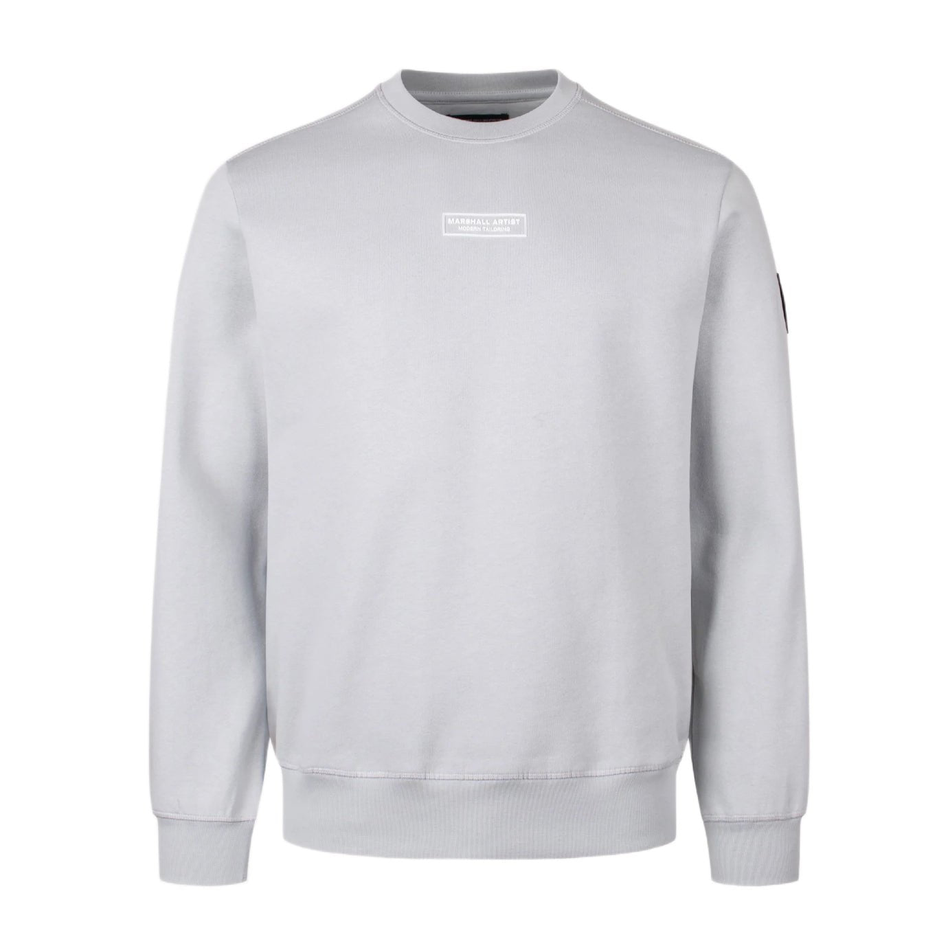 Marshall Artist MSATM11007 Siren Sweatshirt - 102 Ghost Grey - Escape Menswear