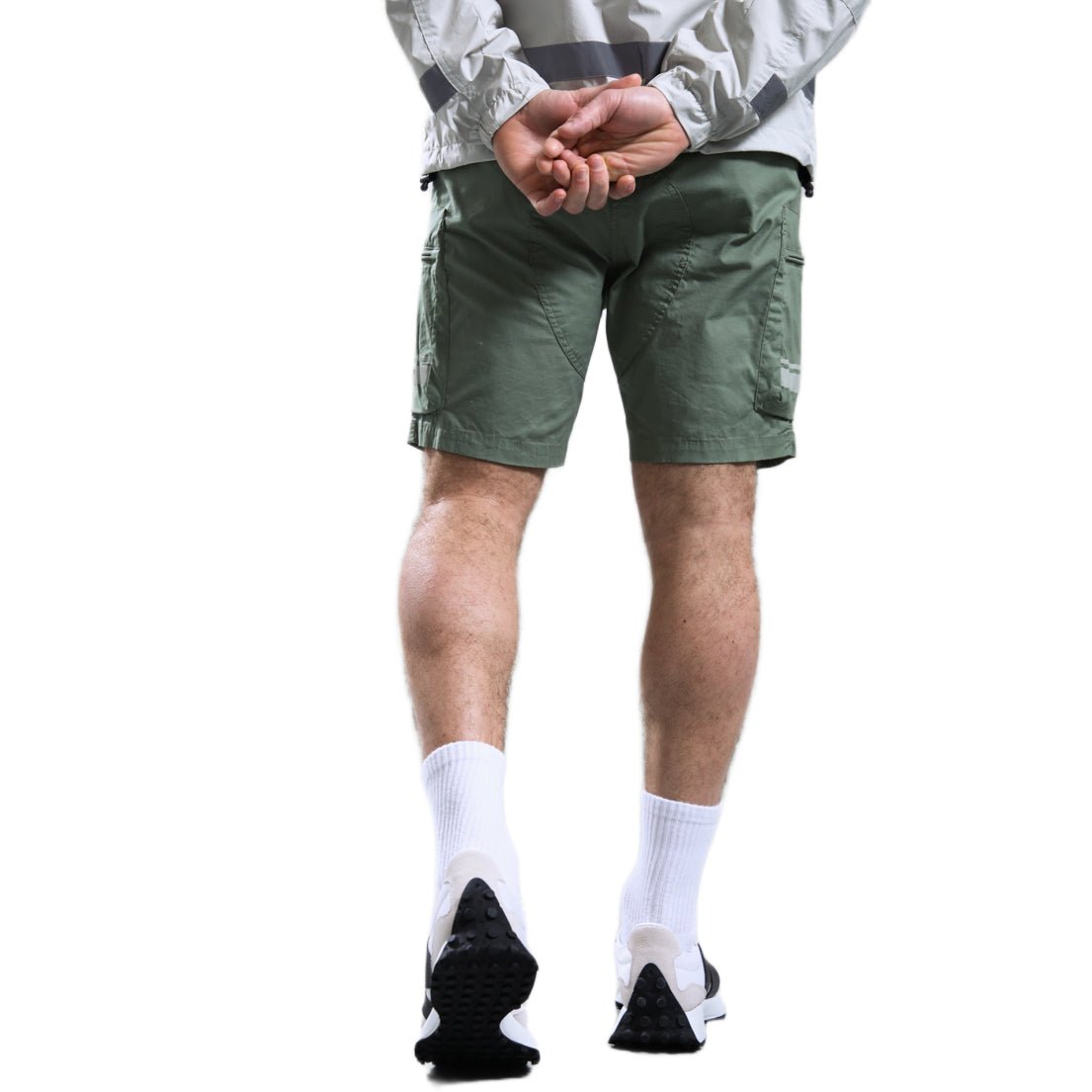 Marshall Artist SEAFIELD Cargo Shorts - 017 Sage - Escape Menswear