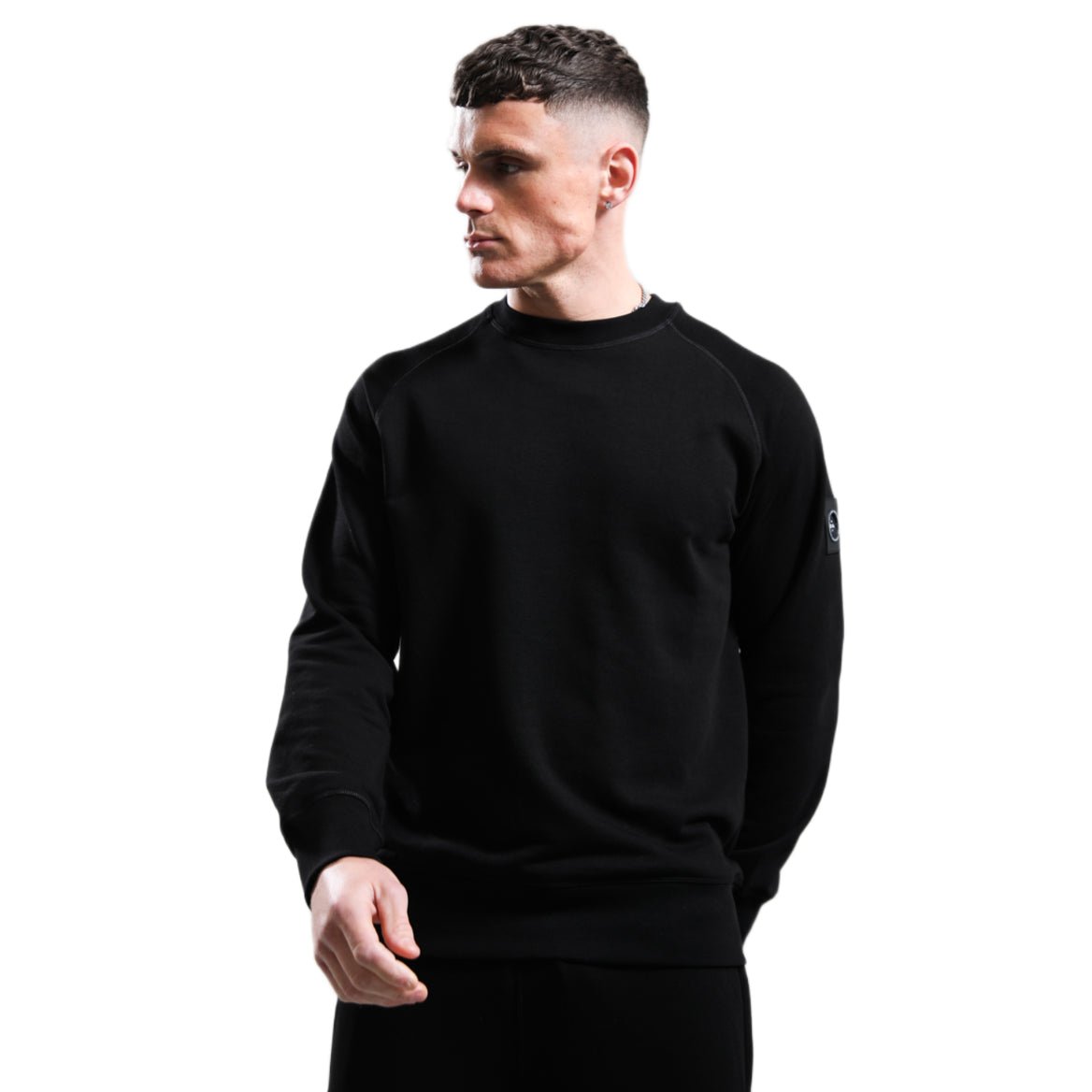 Marshall Artist Siren Crewneck Sweatshirt - 001 Black - Escape Menswear