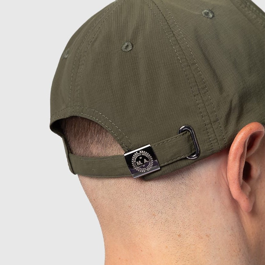 Marshall Artist Siren Nylon RIPSTOP Cap - 005 Khaki - Escape Menswear