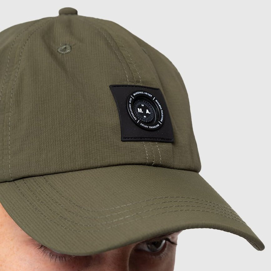 Marshall Artist Siren Nylon RIPSTOP Cap - 005 Khaki - Escape Menswear