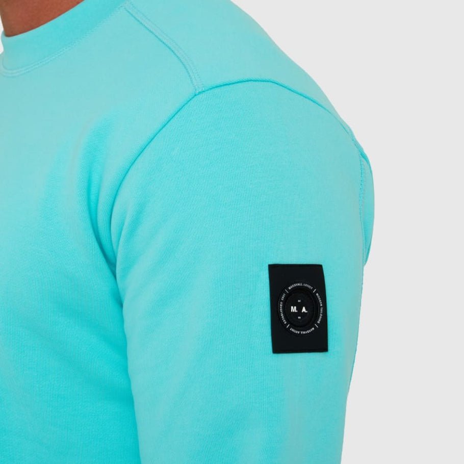 Marshall Artist Siren Sweatshirt - Aqua - Escape Menswear