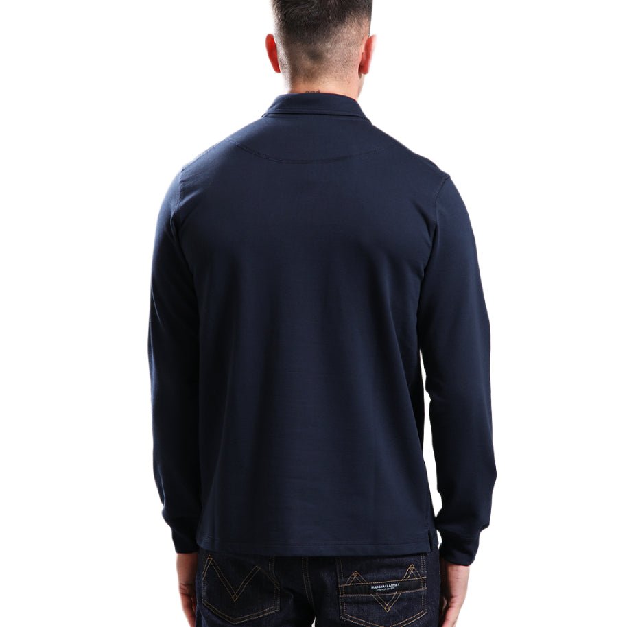 Marshall Artist Stratton Polo Shirt - 003 Navy - Escape Menswear