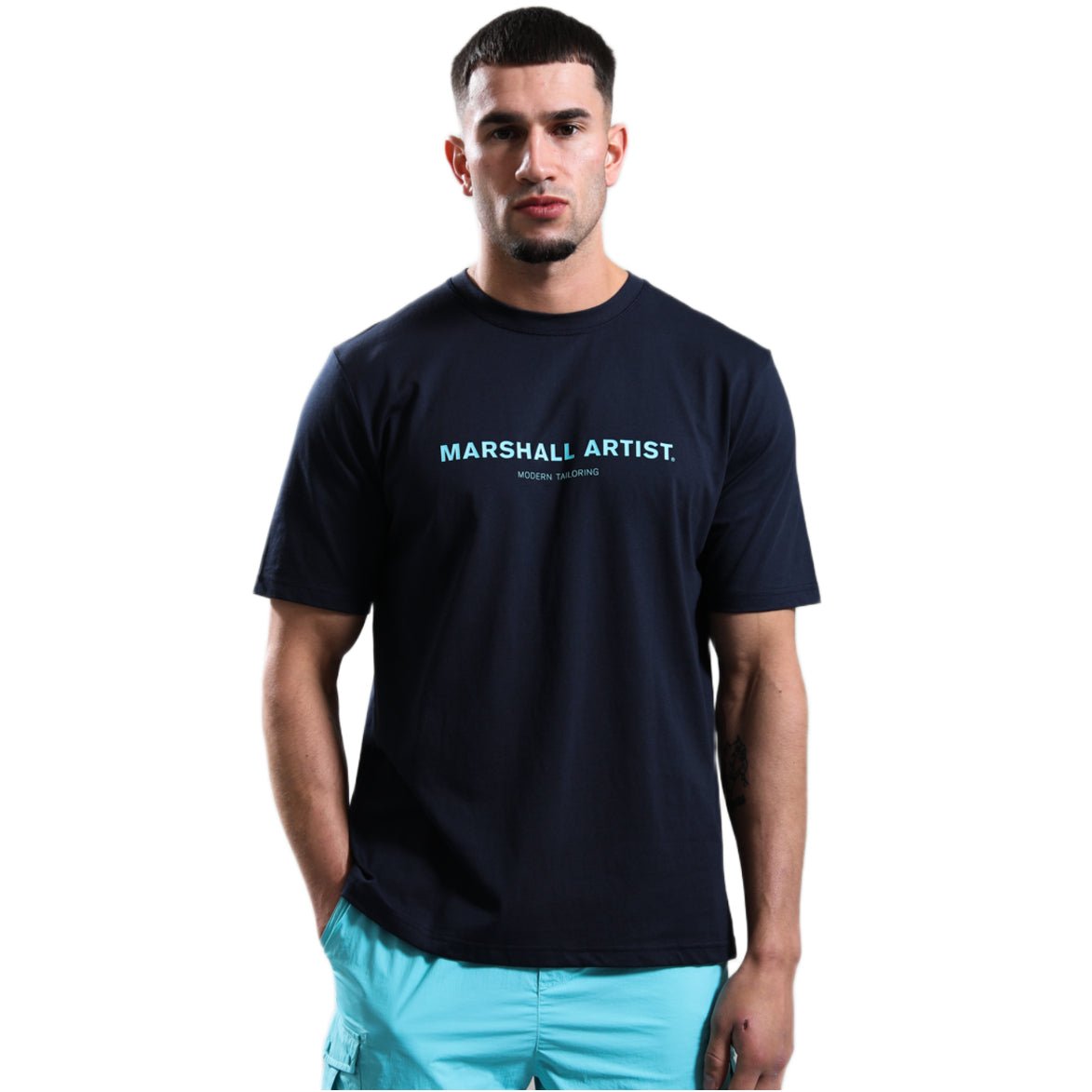 Marshall Artist THERMO T-Shirt - 003 Navy - Escape Menswear