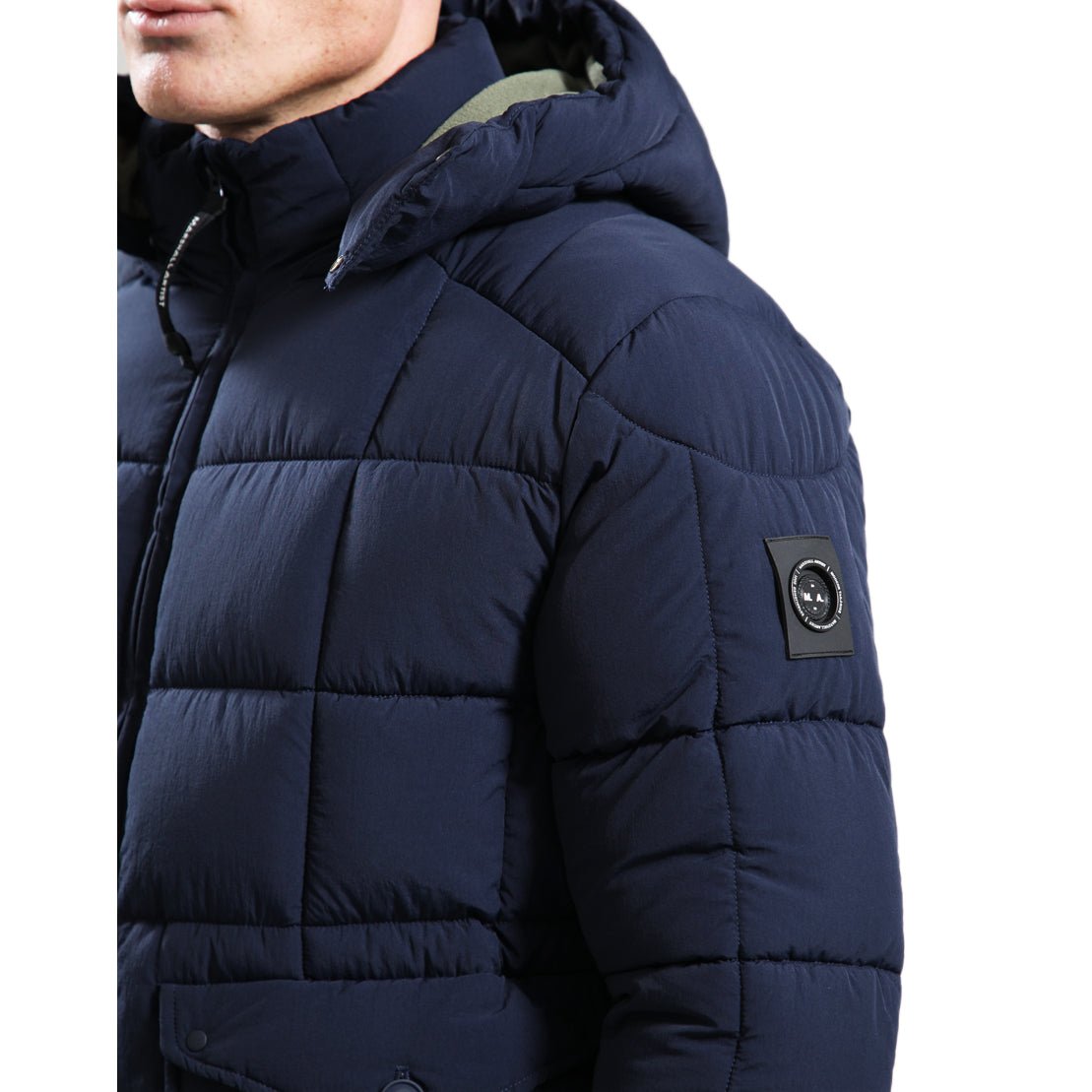 Marshall Artist Yokun Bubble Jacket - 003 Navy - Escape Menswear