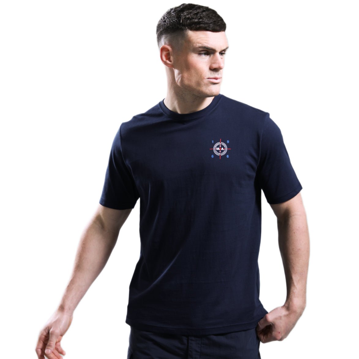 Marshall Artist Zero Twenty Six T-Shirt - 003 Navy - Escape Menswear