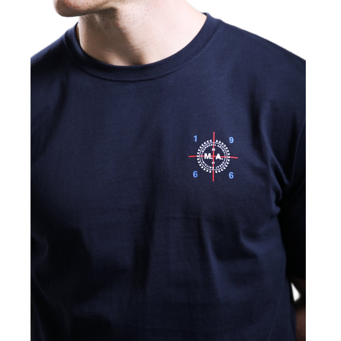 Marshall Artist Zero Twenty Six T-Shirt - 003 Navy - Escape Menswear