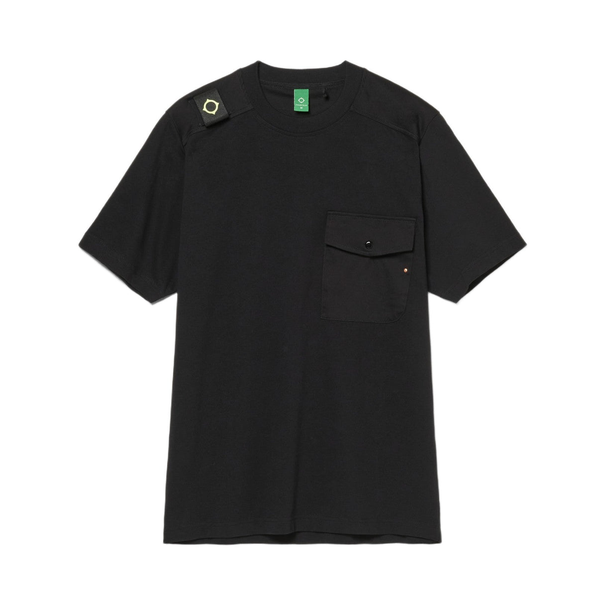 MA.Strum Sark Pocket T-Shirt - 000 Jet Black - Escape Menswear