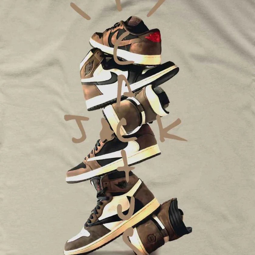 Miracles Air Cactus Print T-Shirt - Stone - Escape Menswear