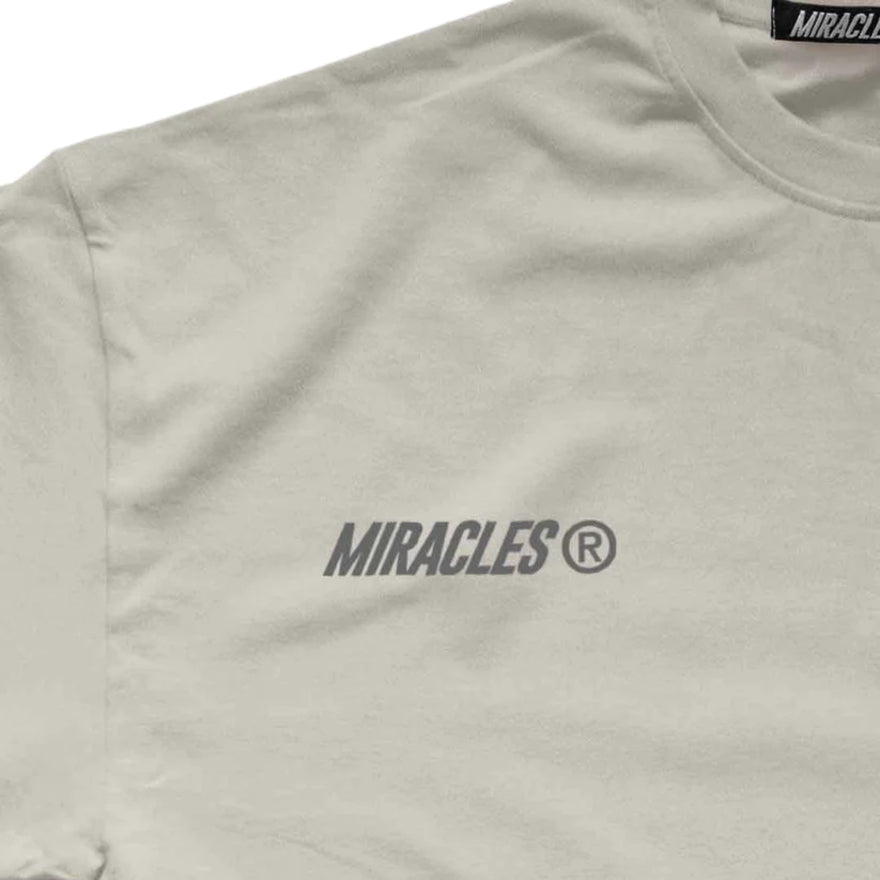 Miracles Balloon T-Shirt - Beige - Escape Menswear