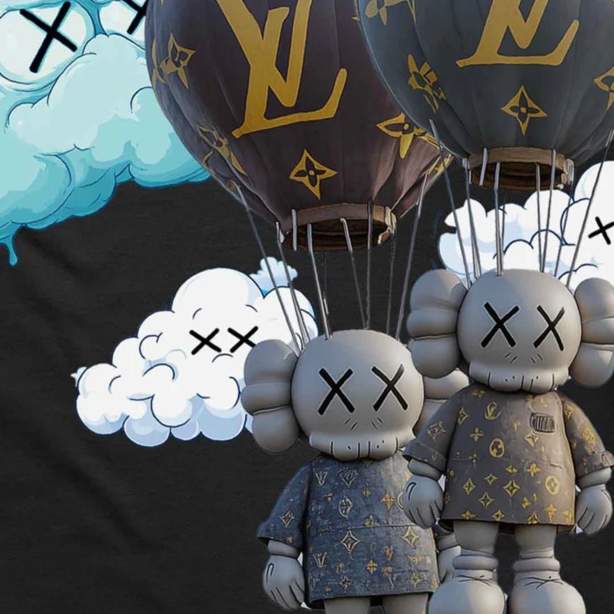 Miracles Balloon T-Shirt - Black - Escape Menswear