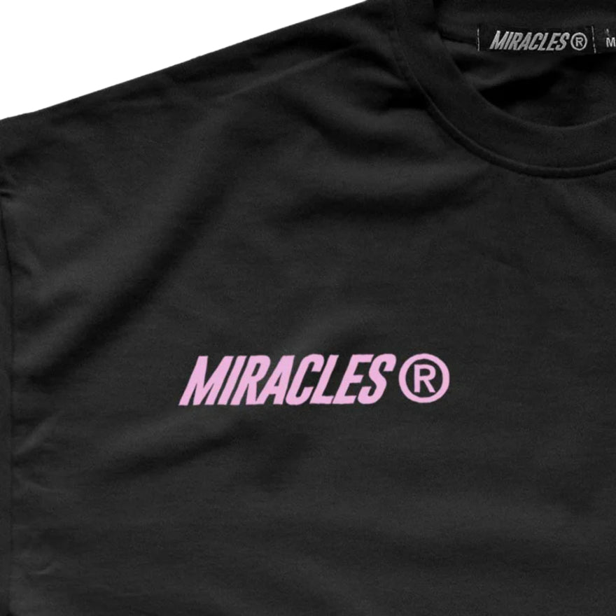 Miracles Drip T-Shirt - Black - Escape Menswear