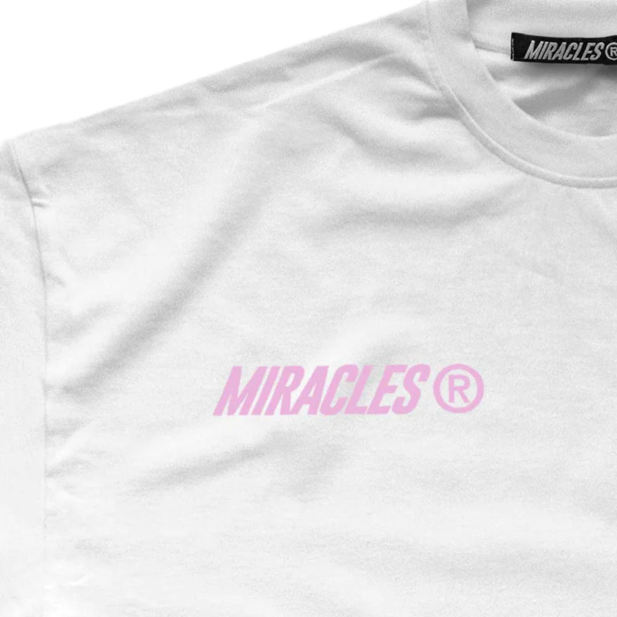 Miracles Drip T-Shirt - White - Escape Menswear