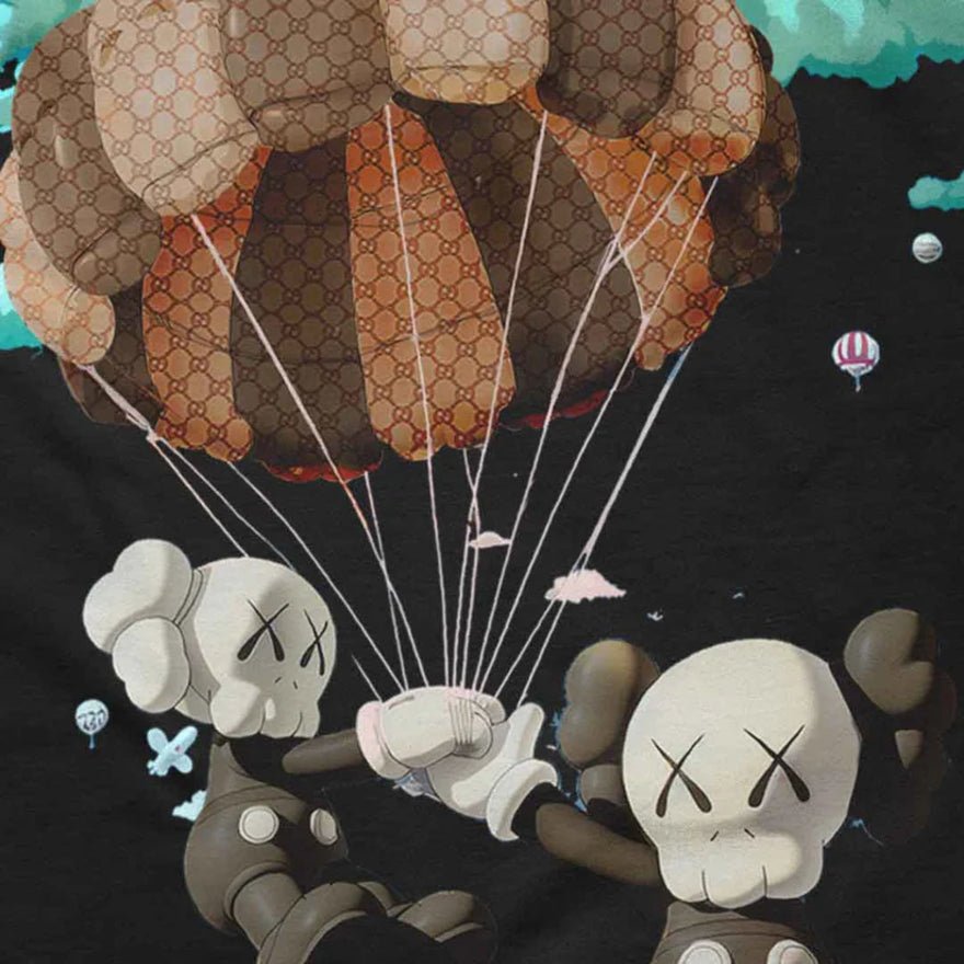 Miracles Free Fall T-Shirt - Black - Escape Menswear