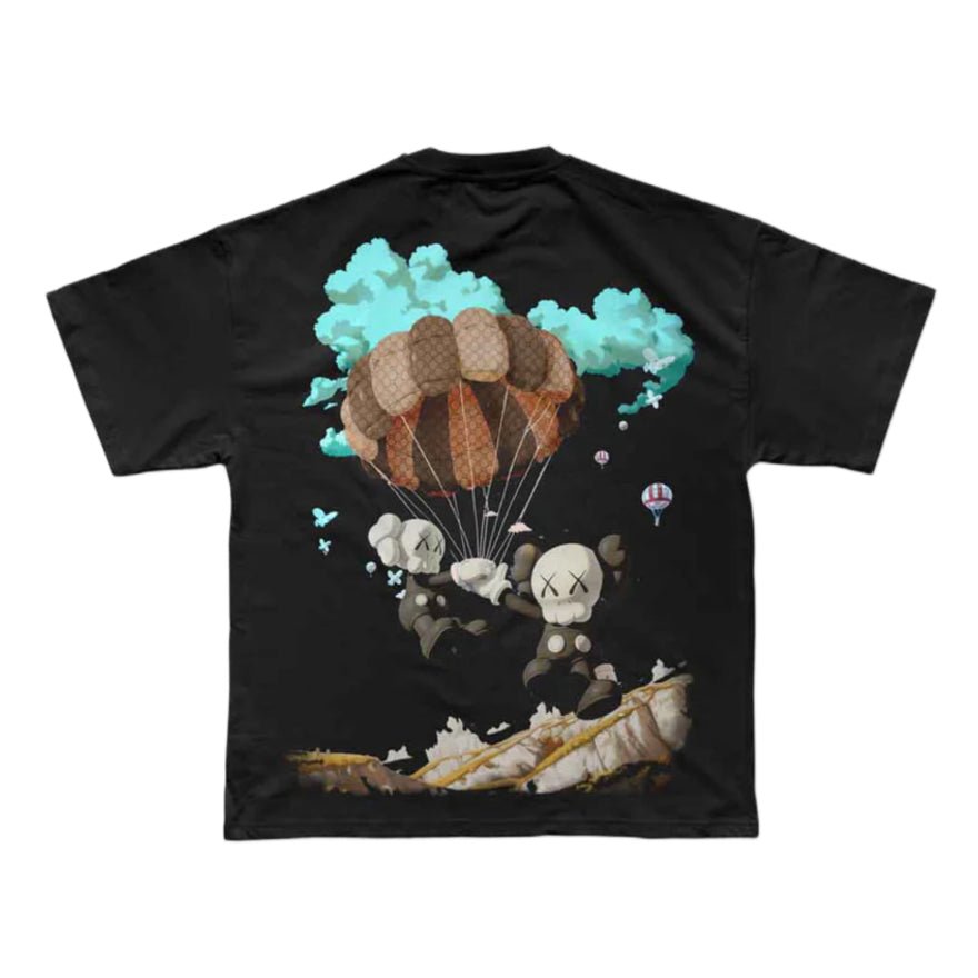 Miracles Free Fall T-Shirt - Black - Escape Menswear