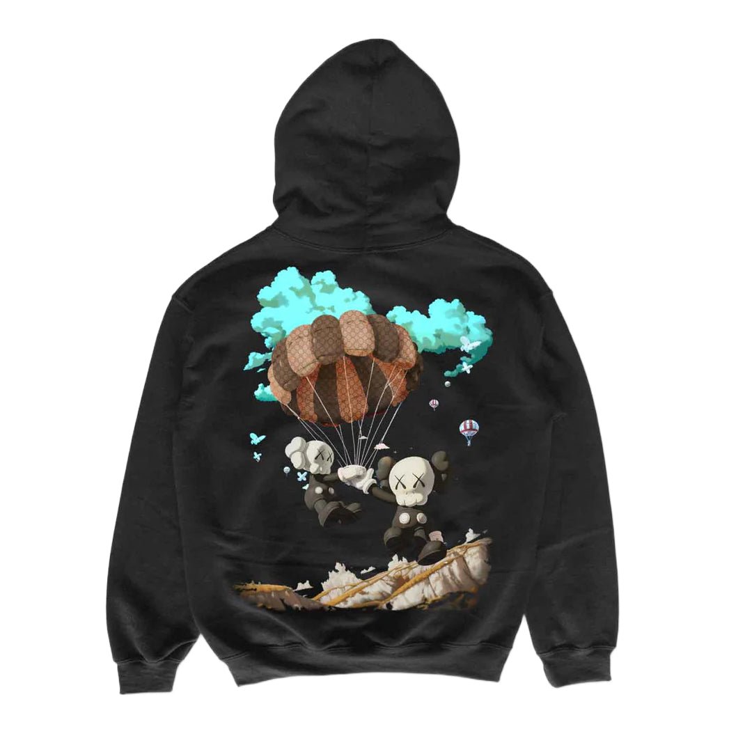 Miracles Freefall Hoodie - Black - Escape Menswear