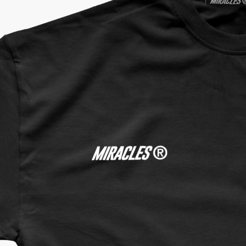 Miracles Hero T-Shirt - Black - Escape Menswear