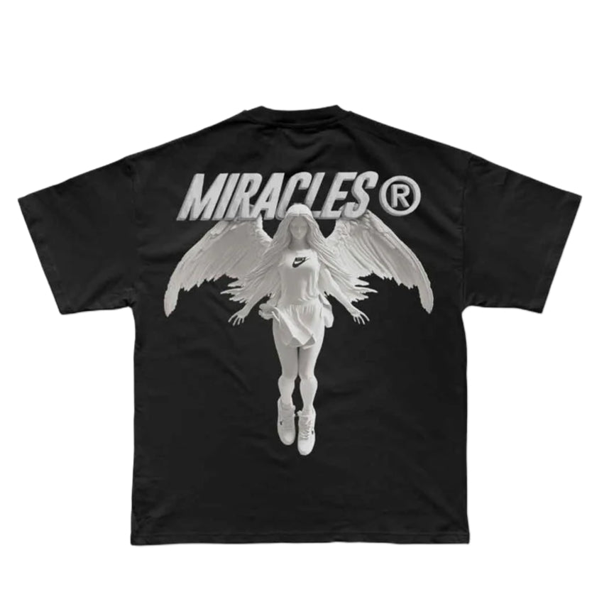Miracles Heroine T-Shirt - Black - Escape Menswear