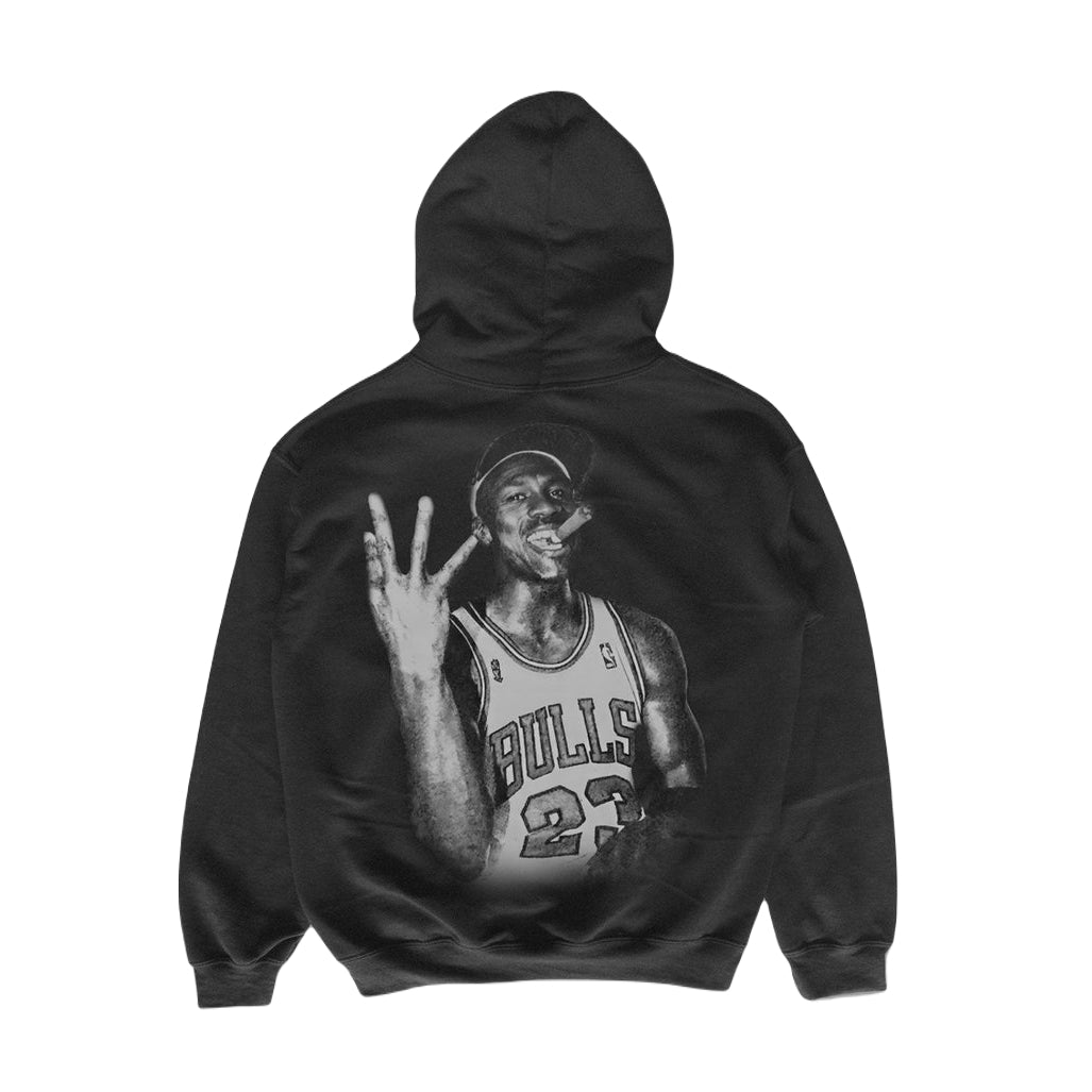 Miracles MJ23 Hoodie - Black - Escape Menswear