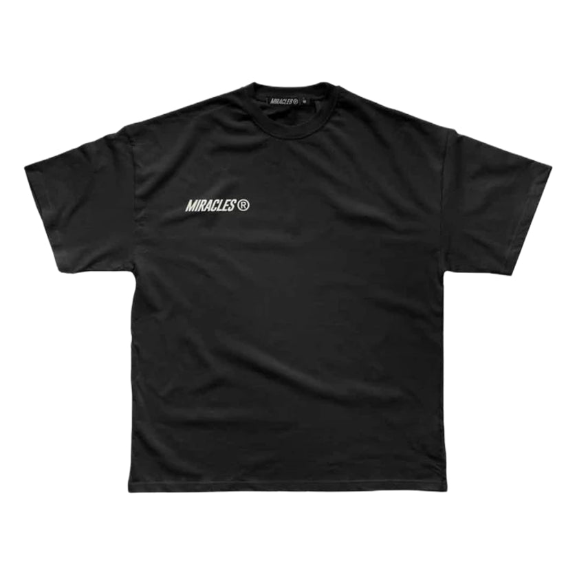Miracles Moon T-Shirt - Black - Escape Menswear