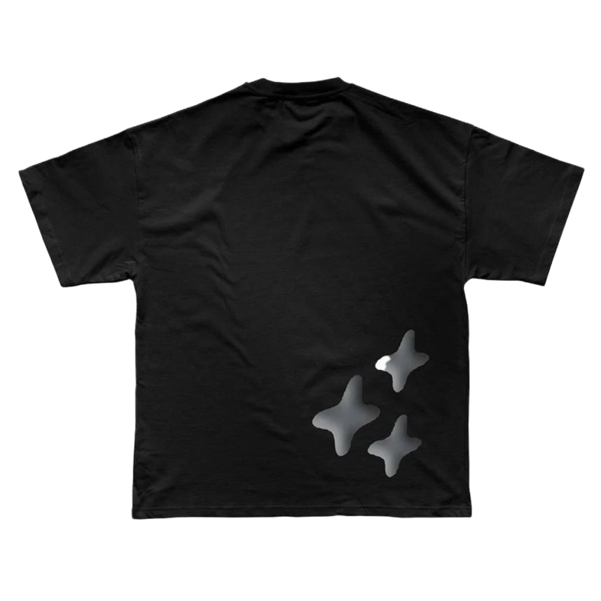 Miracles Puff Print T-Shirt - Black - Escape Menswear