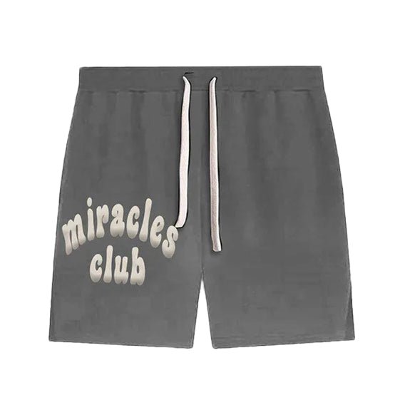 Miracles Puff Shorts - Gun Metal - Escape Menswear