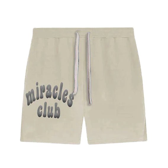 Miracles Puff Shorts - Stone - Escape Menswear