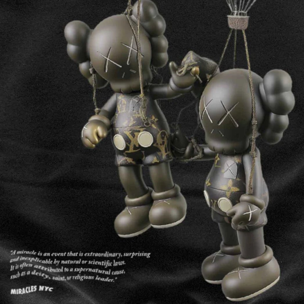 Miracles Sky Hoodie - Black - Escape Menswear