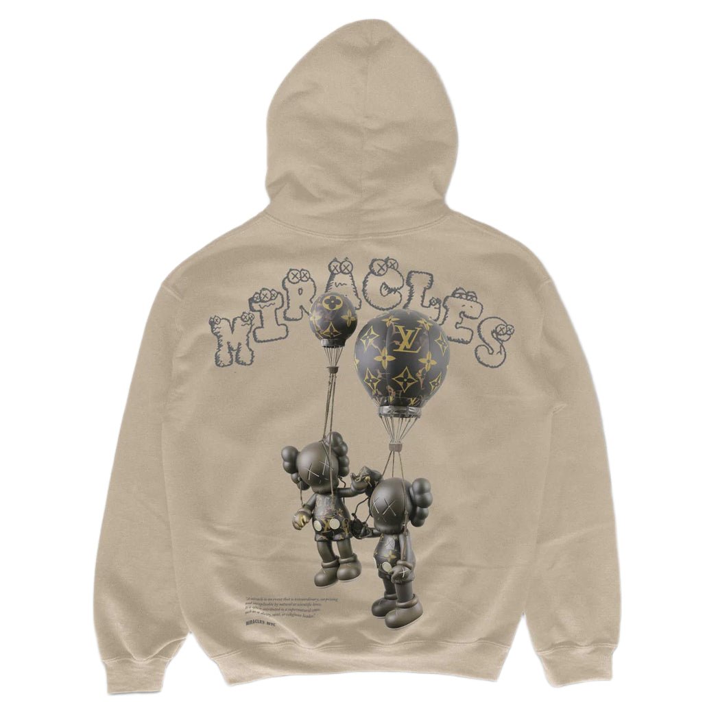 Miracles Sky Hoodie - Stone - Escape Menswear