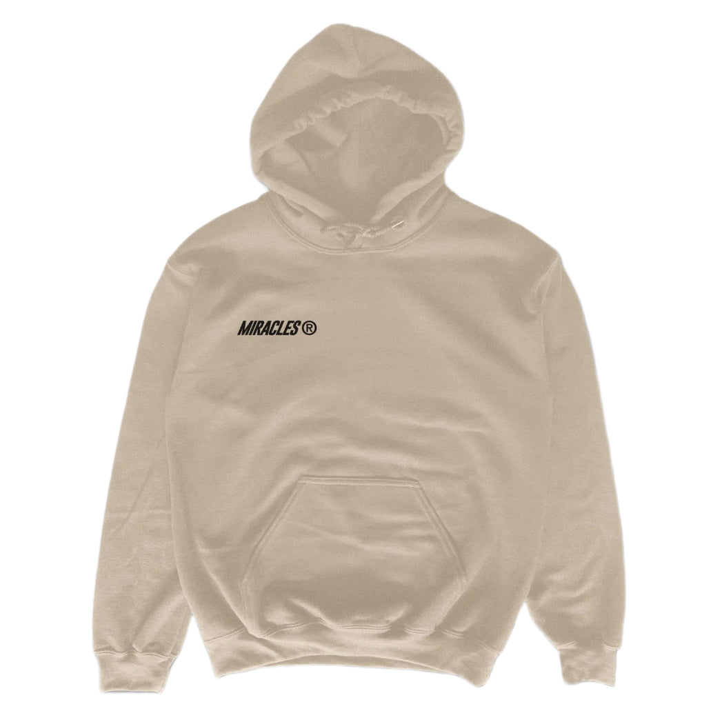 Miracles Sky Hoodie - Stone - Escape Menswear