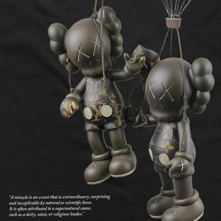 Miracles Sky T-Shirt - Black - Escape Menswear