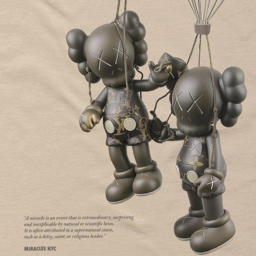 Miracles Sky T-Shirt - Stone - Escape Menswear