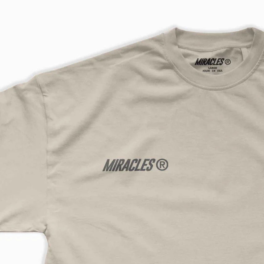 Miracles The Ten 2.0 T-Shirt - Stone - Escape Menswear