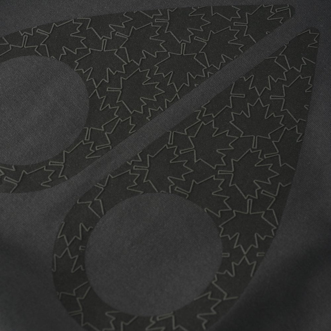 Moose Knuckles Chamblee Leaf T-Shirt - 1542 Cement - Escape Menswear