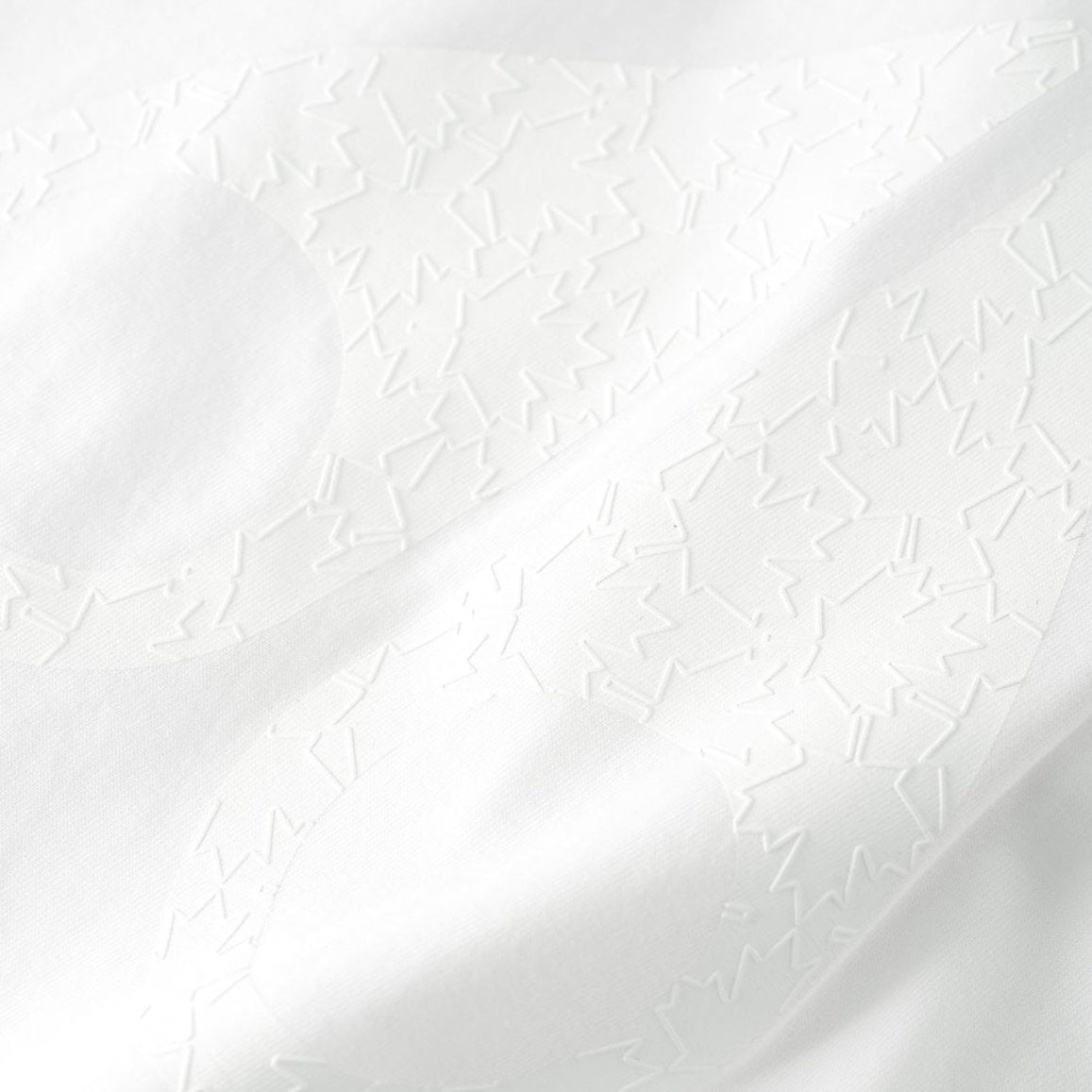 Moose Knuckles Chamblee Leaf T-Shirt - 160 White - Escape Menswear