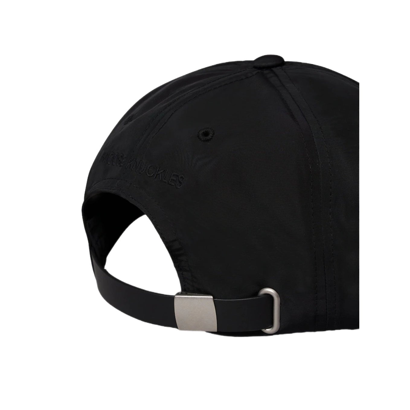 Moose Knuckles Crescent Logo Cap - 292 Black - Escape Menswear