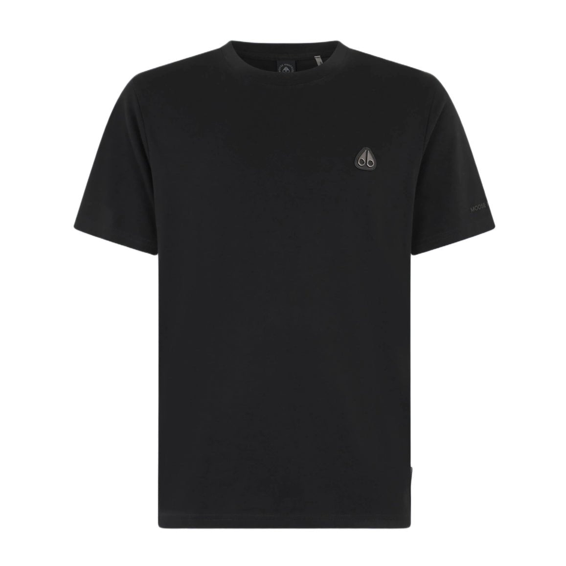 Moose Knuckles Cresent T-Shirt - 292 Black - Escape Menswear