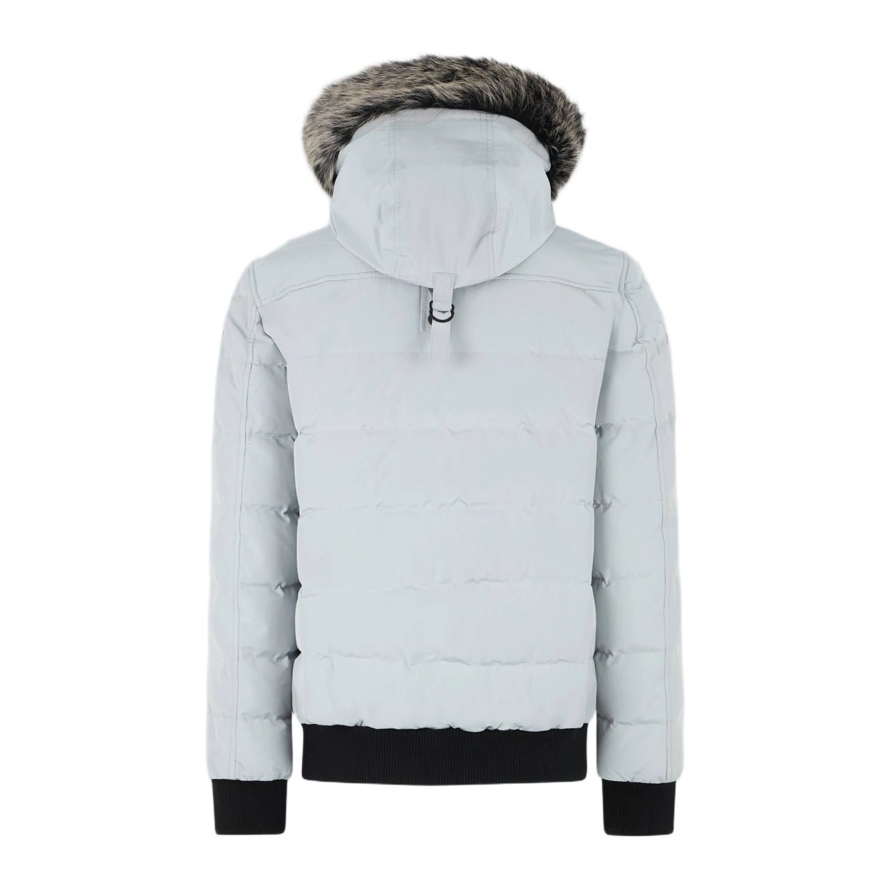 Moose Knuckles Onyx Scotchtown Shearling Bomber Jacket - 1621 Grey Birch/Ice - Escape Menswear