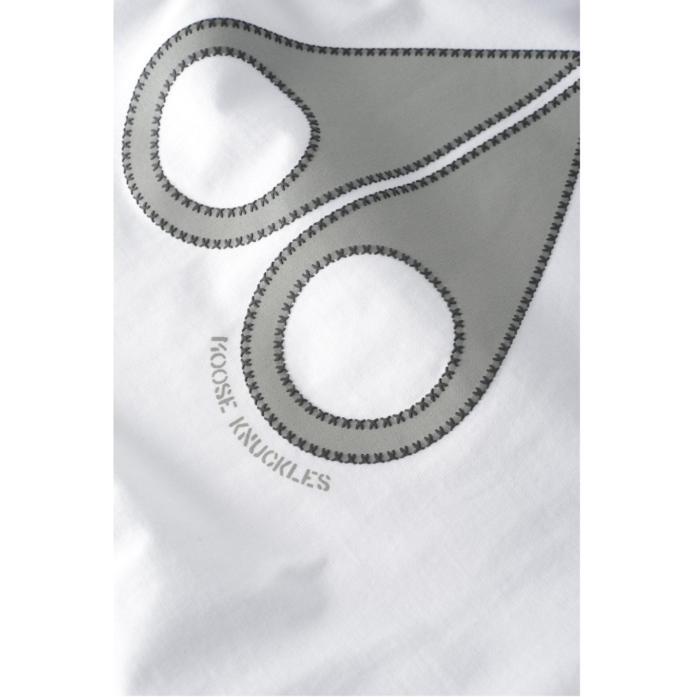 Moose Knuckles Tandem T-Shirt - 160 White - Escape Menswear
