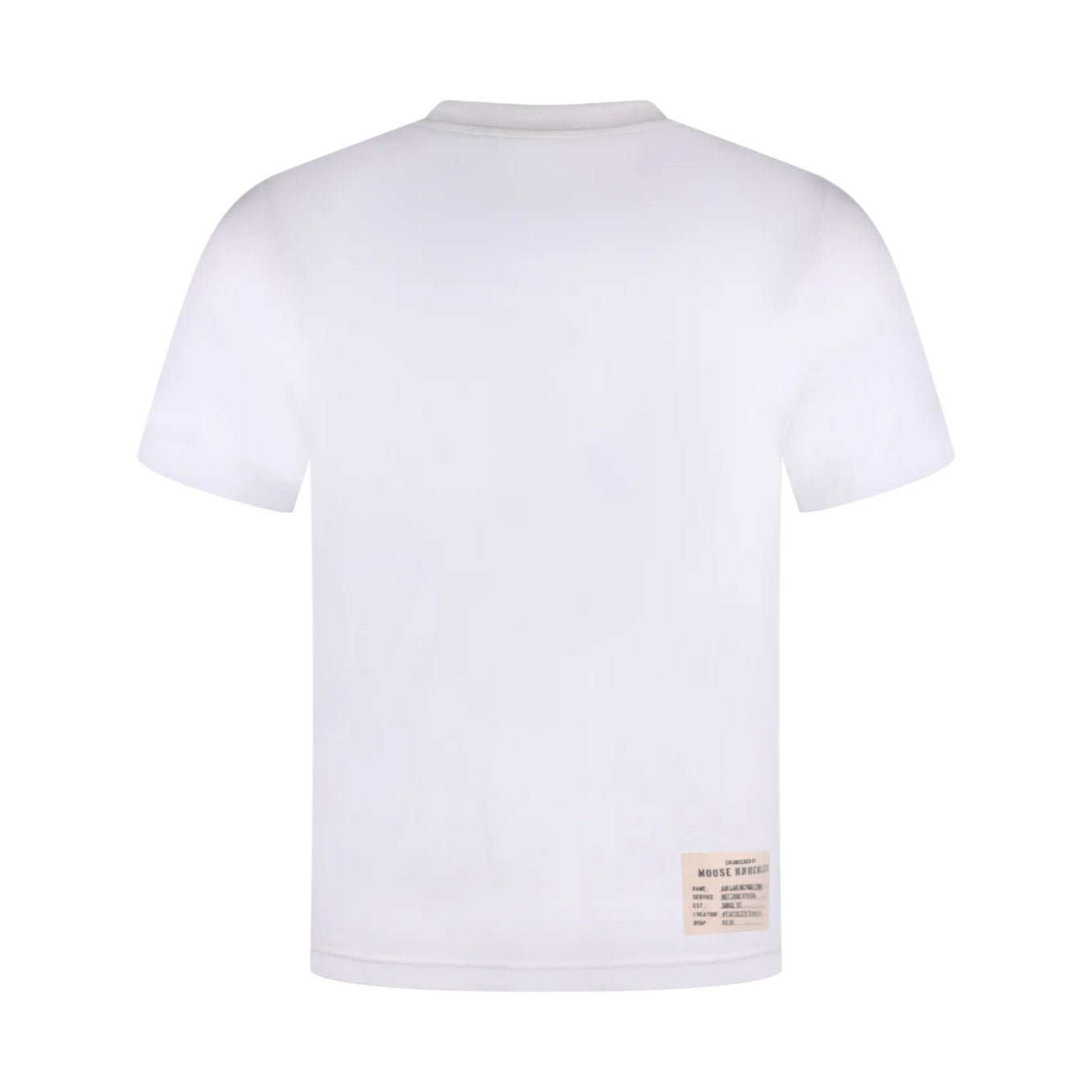 Moose Knuckles Tandem T-Shirt - 160 White - Escape Menswear