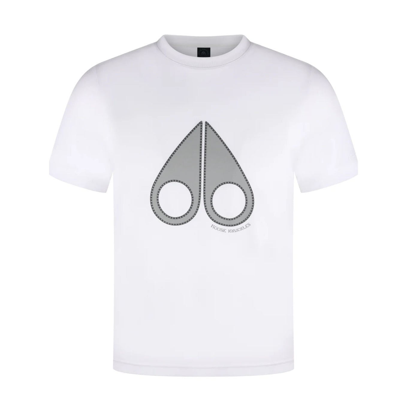 Moose Knuckles Tandem T-Shirt - 160 White - Escape Menswear