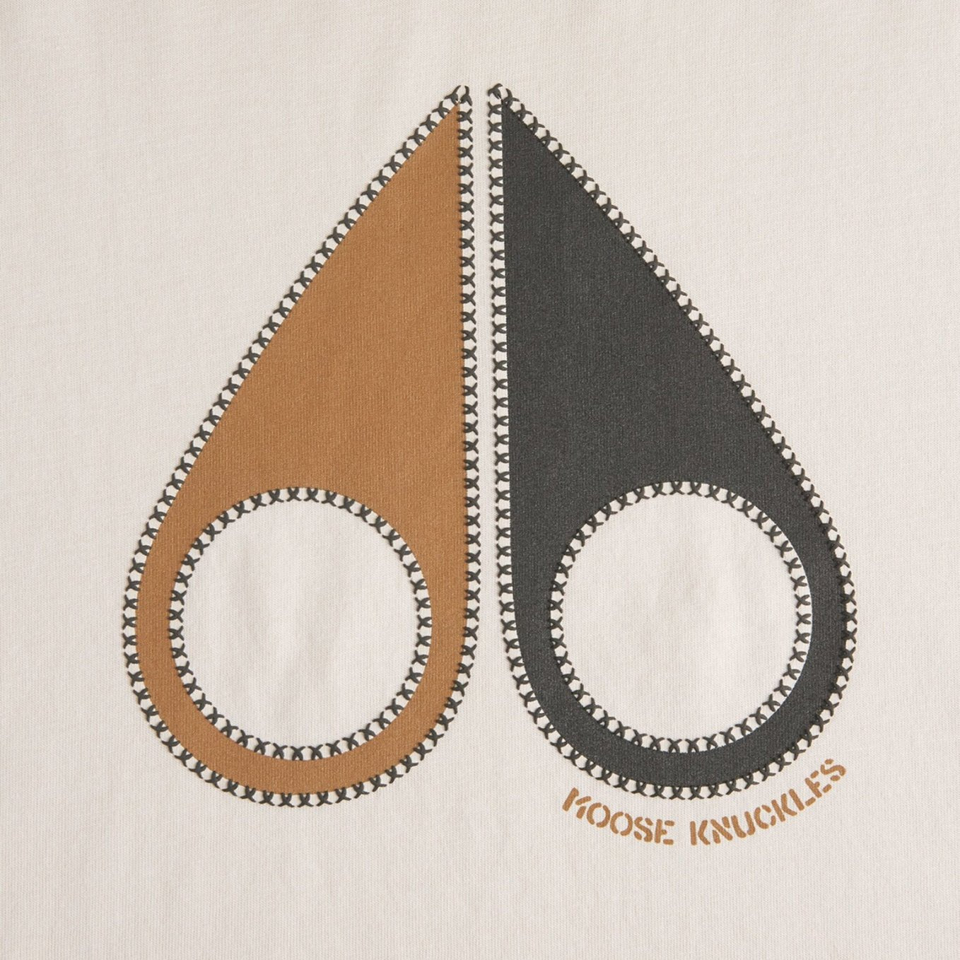 Moose Knuckles Tandem T-Shirt - 705 Alabaster - Escape Menswear