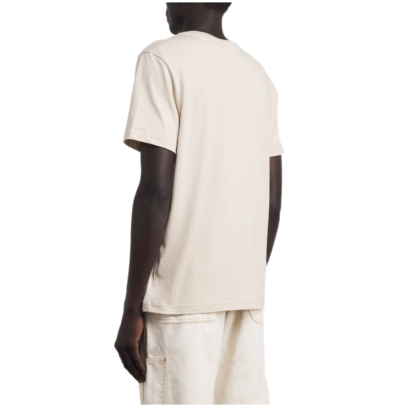 Moose Knuckles Tandem T-Shirt - 705 Alabaster - Escape Menswear