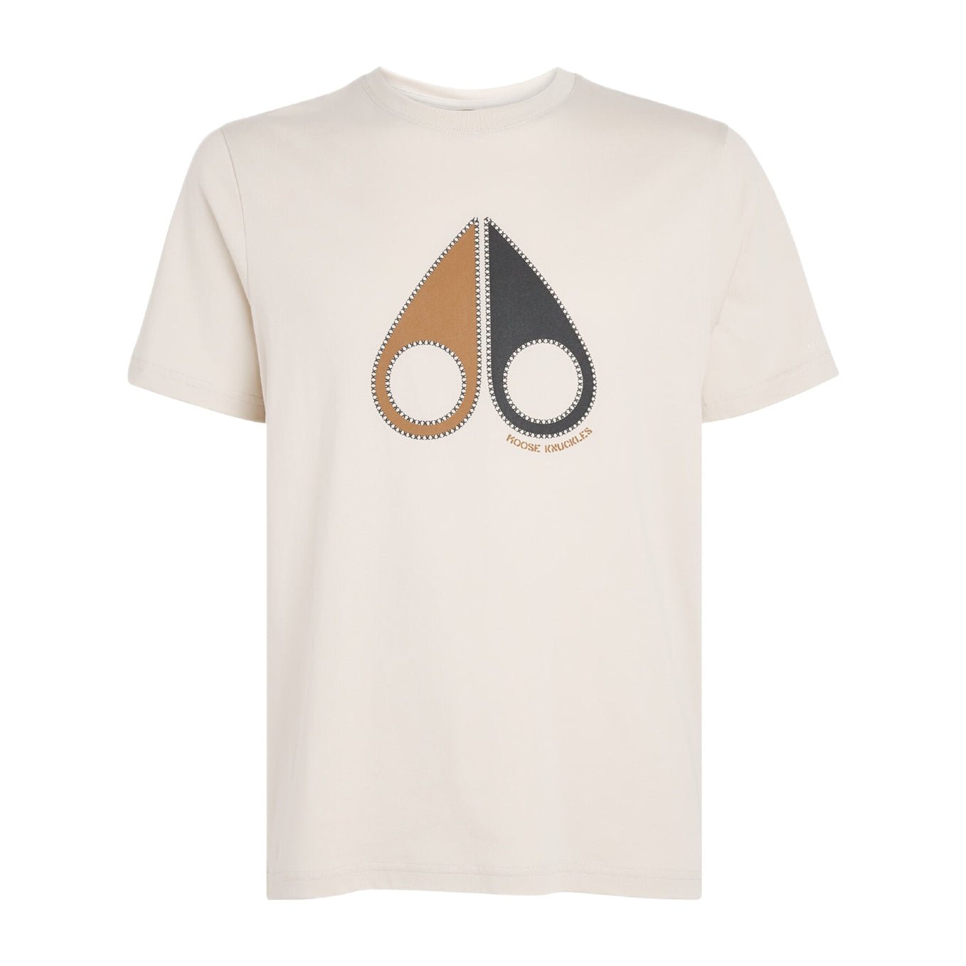 Moose Knuckles Tandem T-Shirt - 705 Alabaster - Escape Menswear