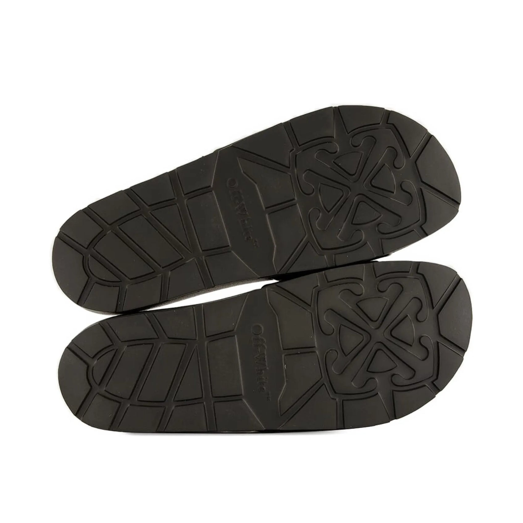 Off - White Arrow Sliders - Black/White - Escape Menswear