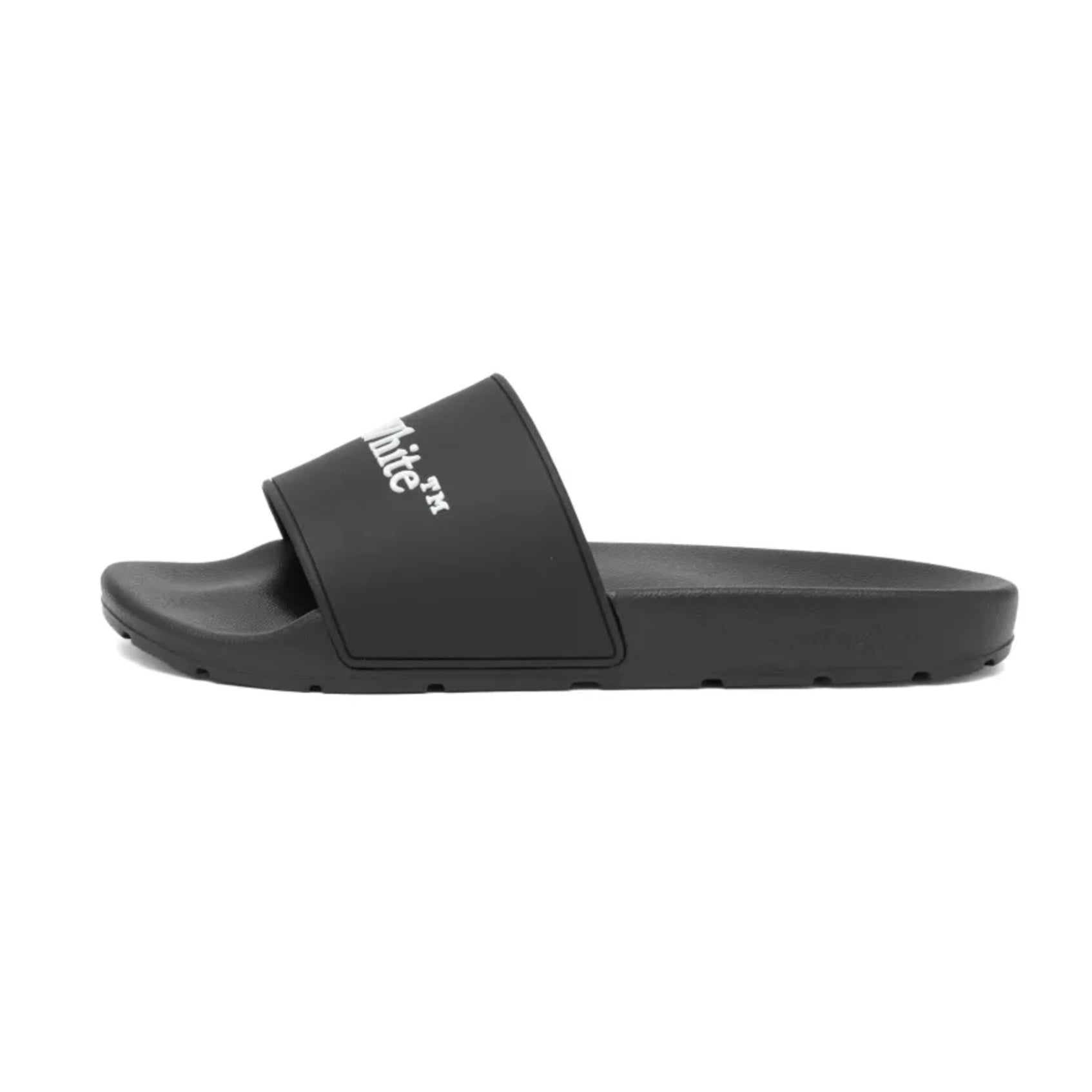Off - White Bookish Sliders - Black/White - Escape Menswear