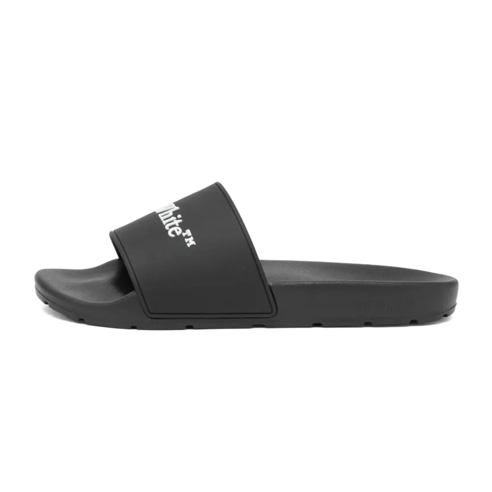 Off - White Bookish Sliders - Black/White - Escape Menswear